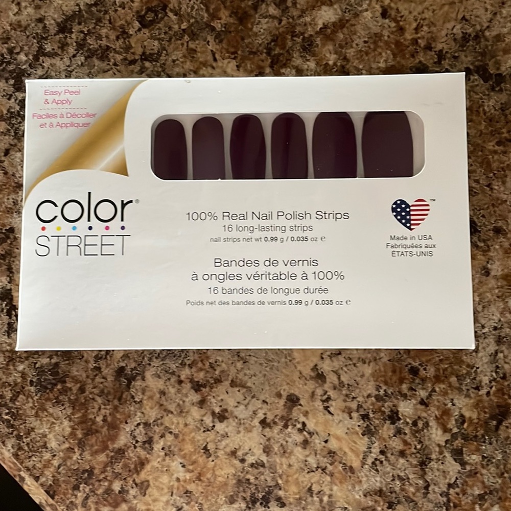 Color Street 100% Real Nail Polish Strips
